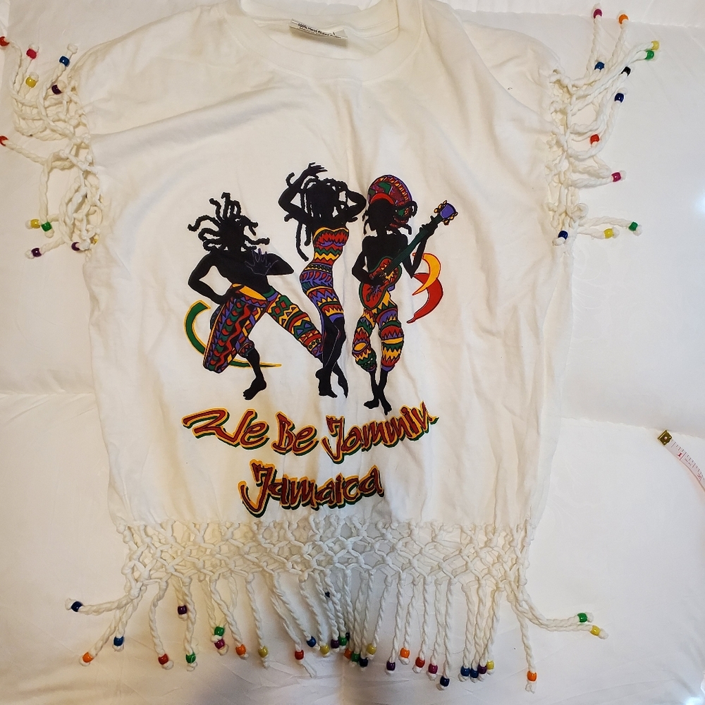 NWOT Authentic Jamaican custom design tshirt